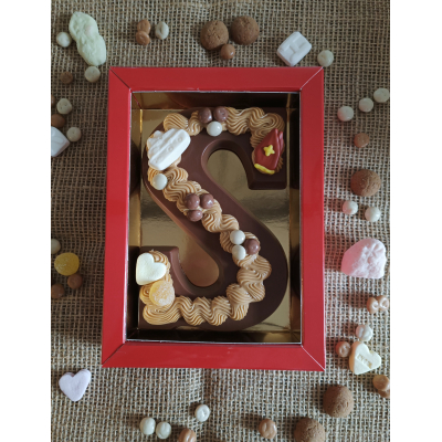 Chocolade letter S 