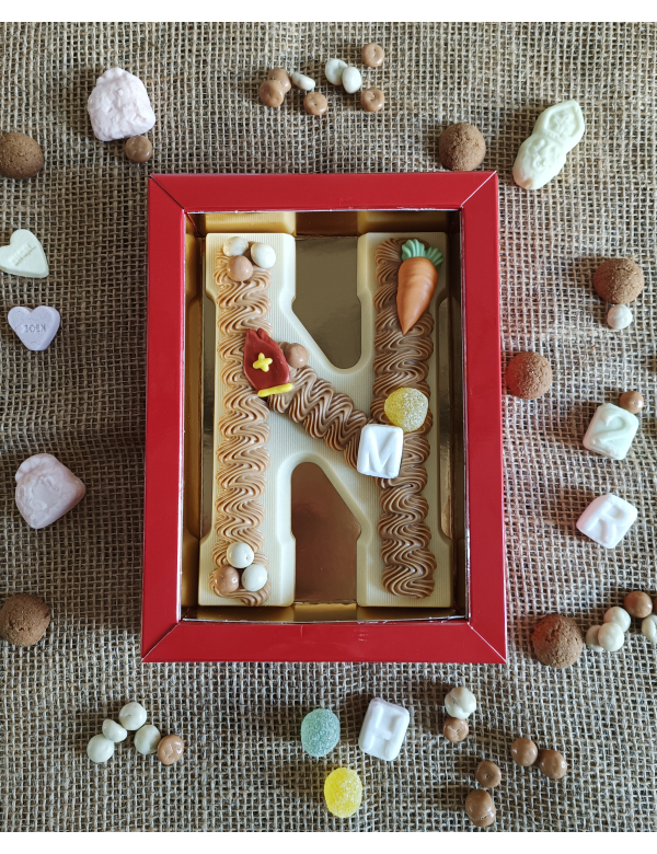 Chocolade letter N