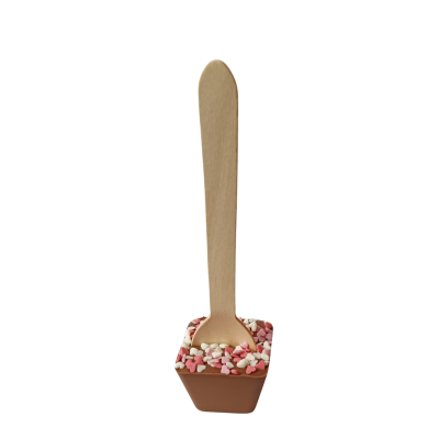 Chocolade lepel Melk - Hartjes 