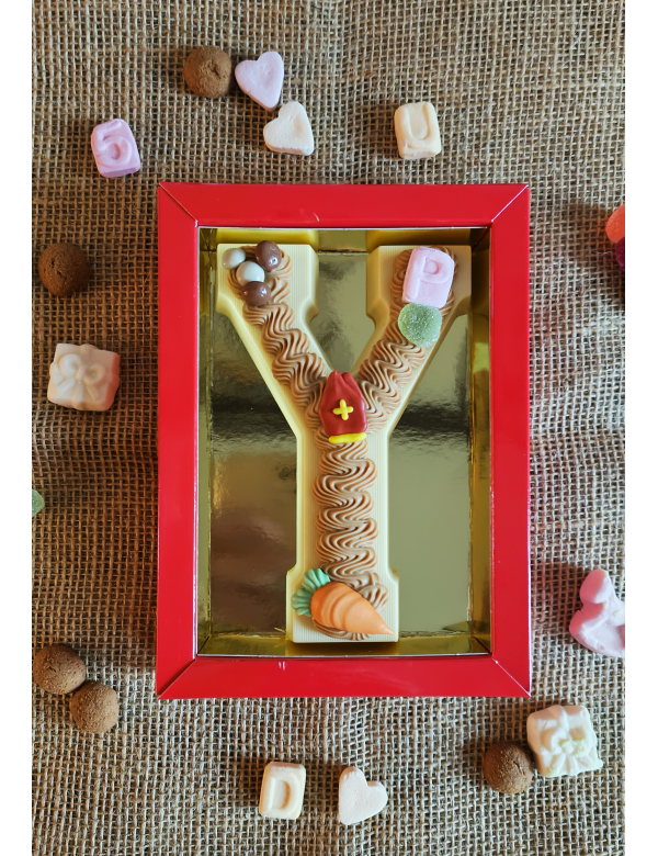 Chocolade letter Y