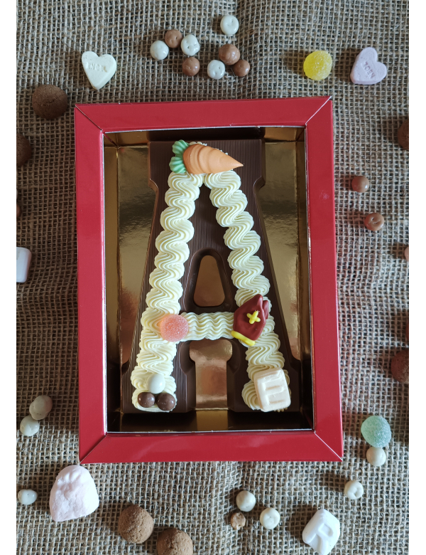Chocolade letter A