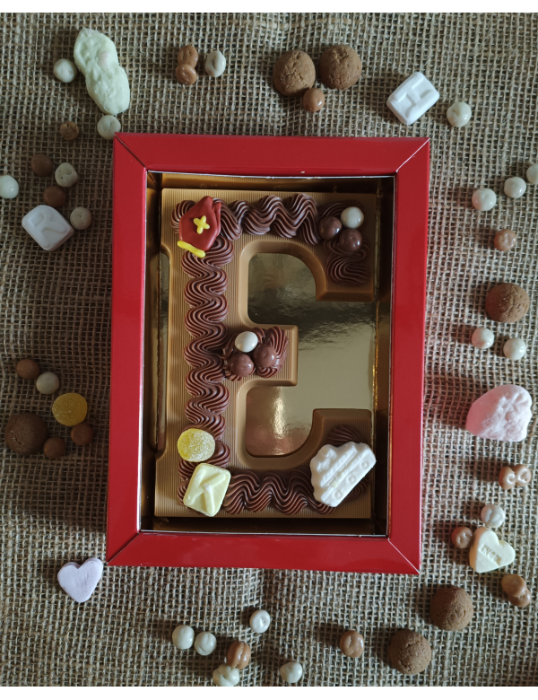 Chocolade letter E 