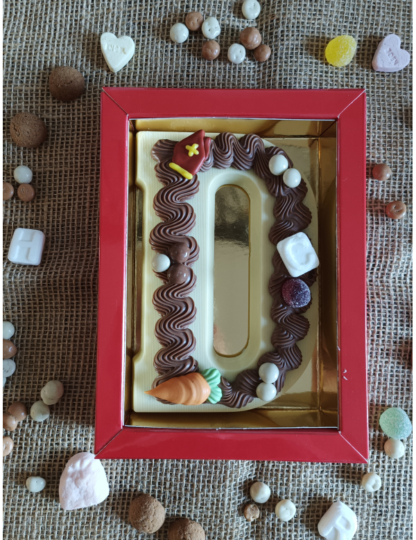 Chocolade letter D